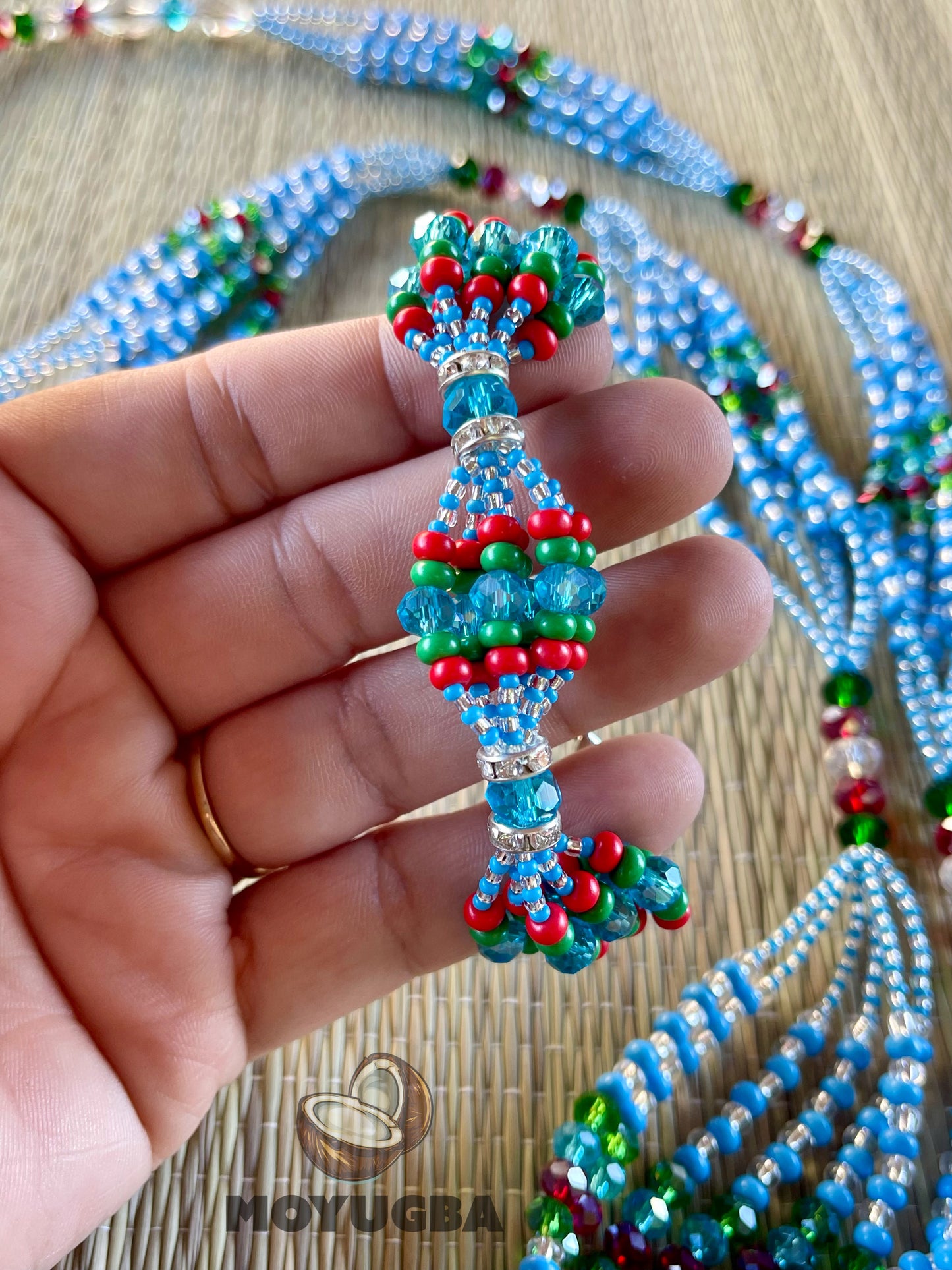 ORISHA INLE SET - Mazo and Bracelet/Ilde