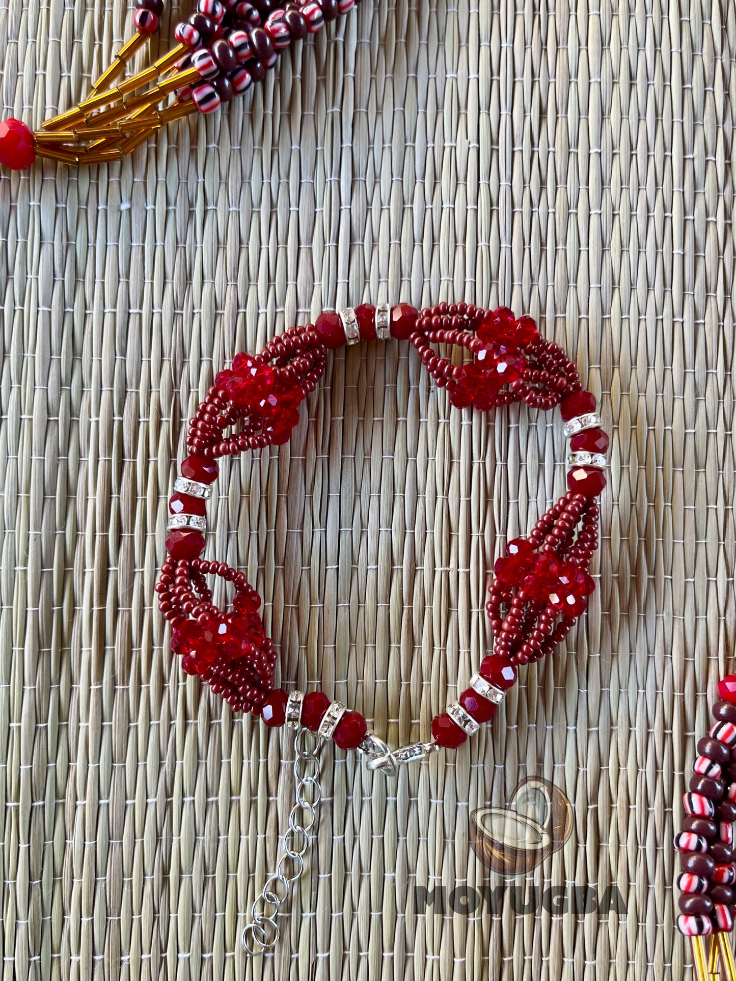 ORISHA OYA Set - Yoruba Deity Necklace and Bracelet Duo