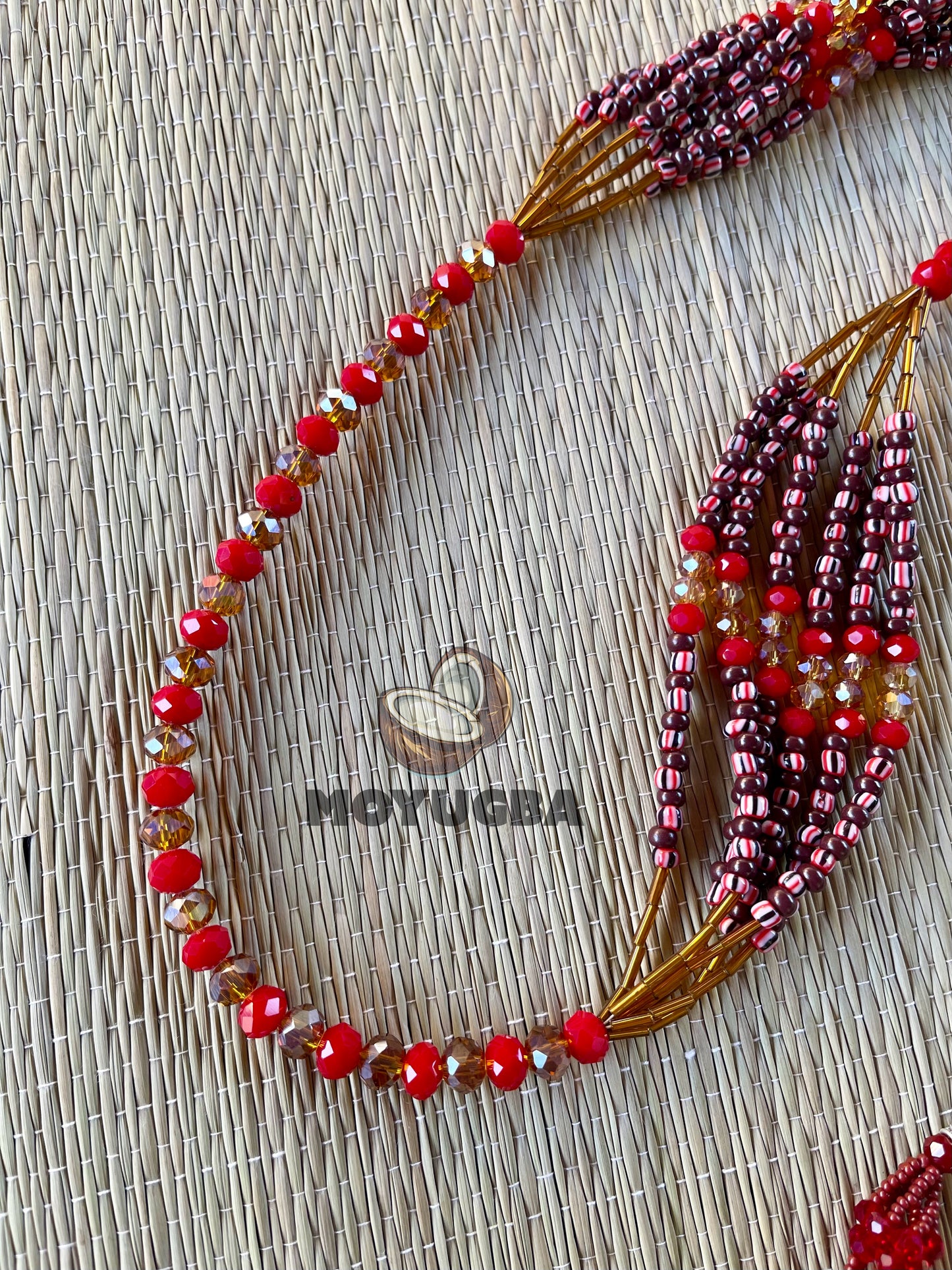 ORISHA OYA Set - Yoruba Deity Necklace and Bracelet Duo