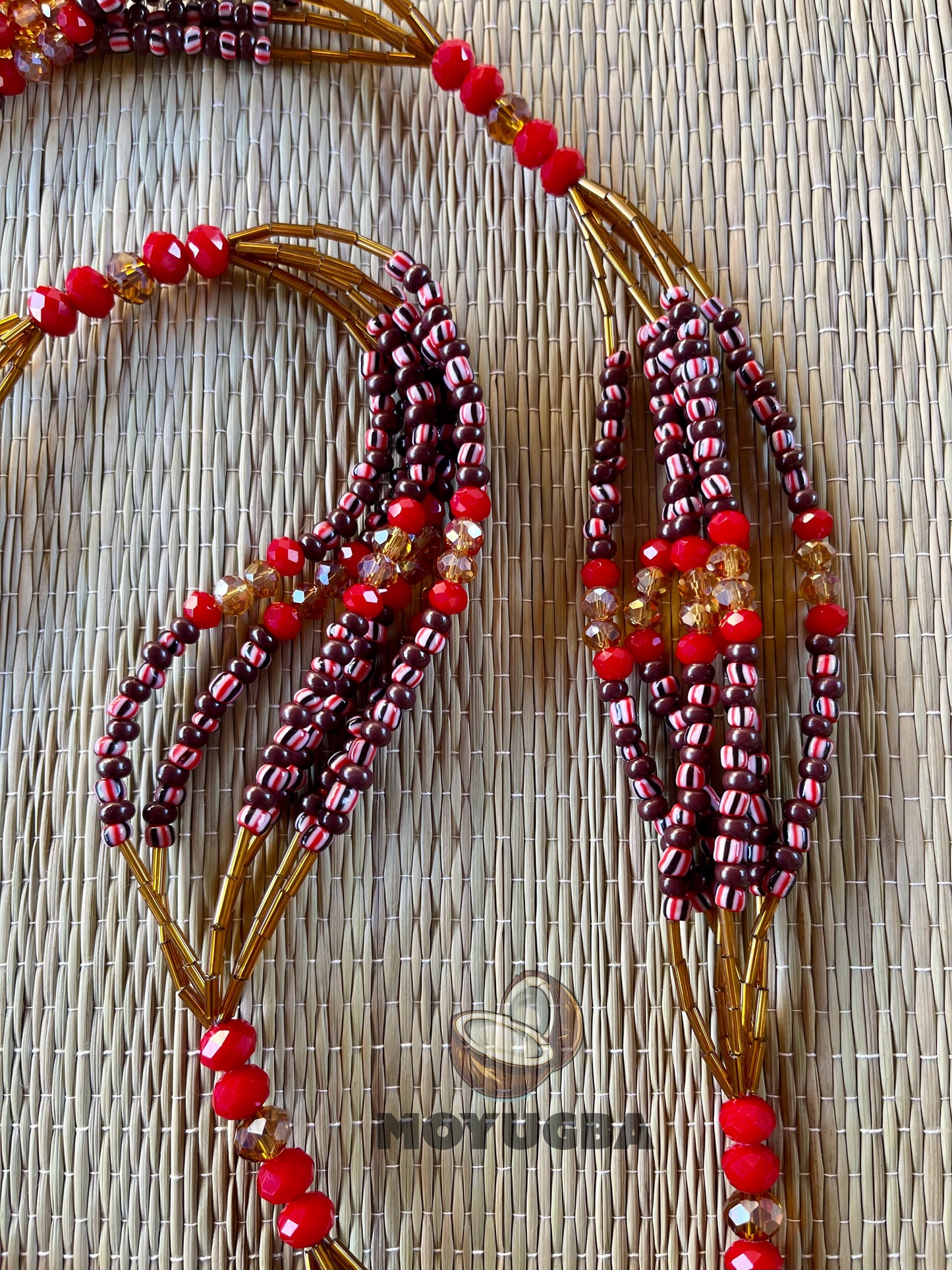 ORISHA OYA Set - Yoruba Deity Necklace and Bracelet Duo