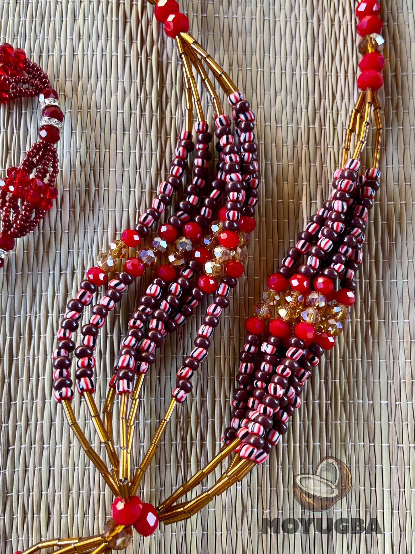 ORISHA OYA Set - Yoruba Deity Necklace and Bracelet Duo