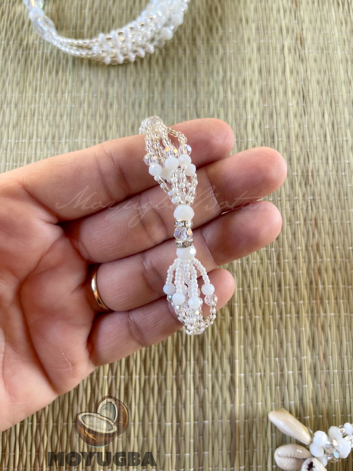 ORISHA OBATALA Set - Mazo and Ilde - for harmony, protection and strength.