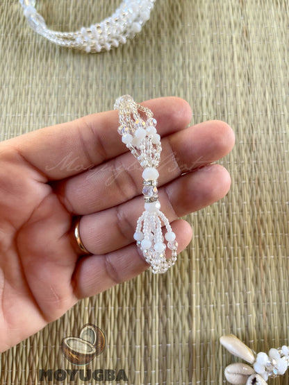 ORISHA OBATALA Set - Mazo and Ilde - for harmony, protection and strength.