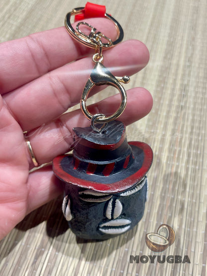 ELEGGUA Head Keychain