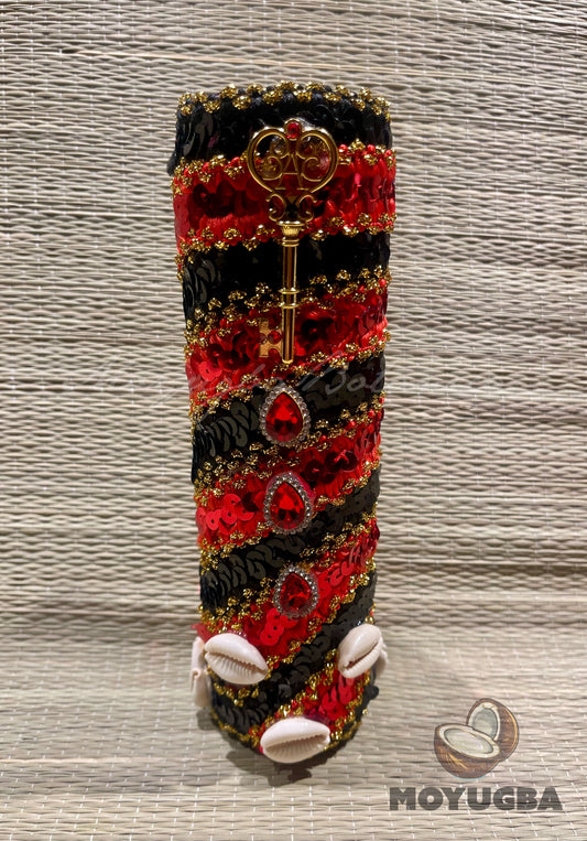 Eleggua Handcrafted Candle - Spiritual Altar Decor