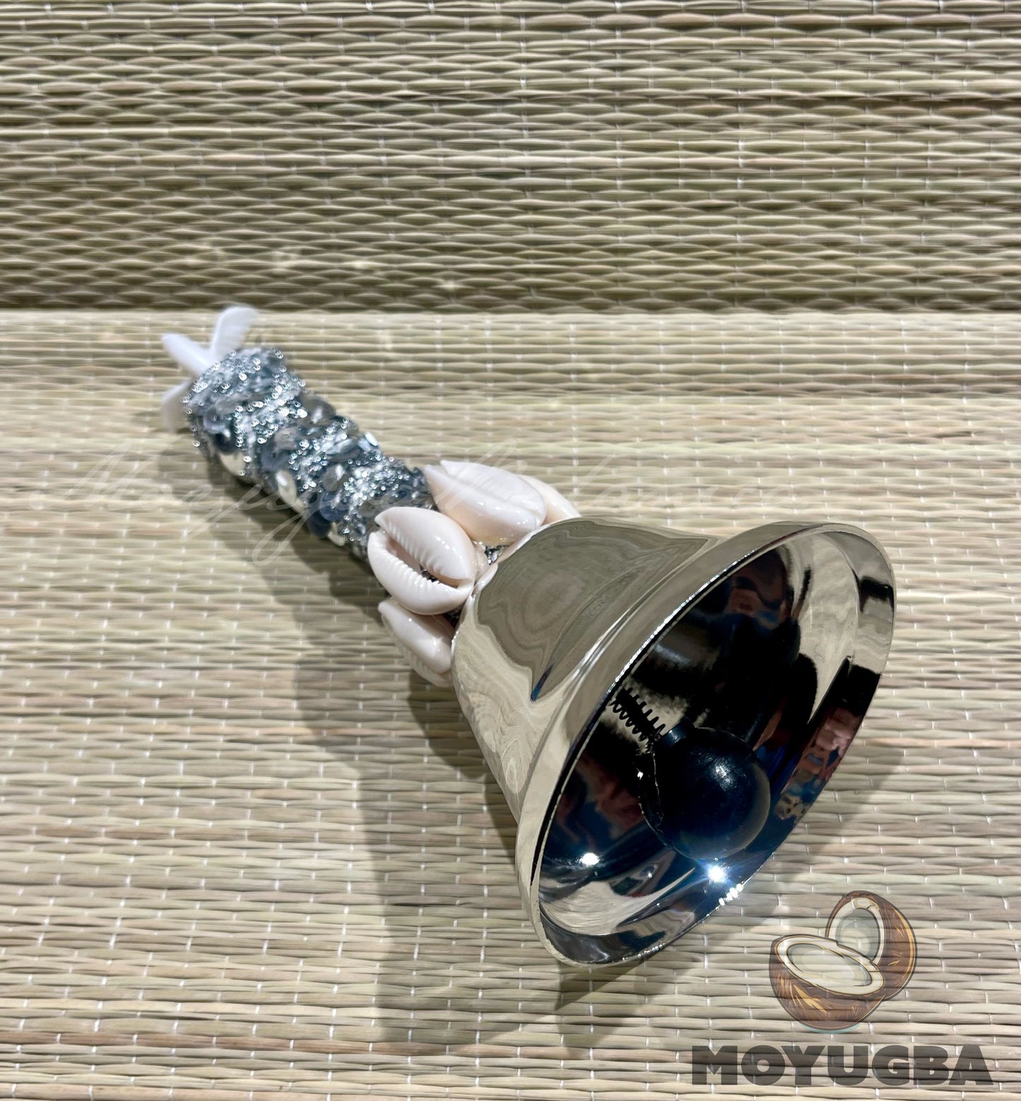 OBATALA Dove Bell/Campana with Cowrie Shells - Santeria/Yoruba