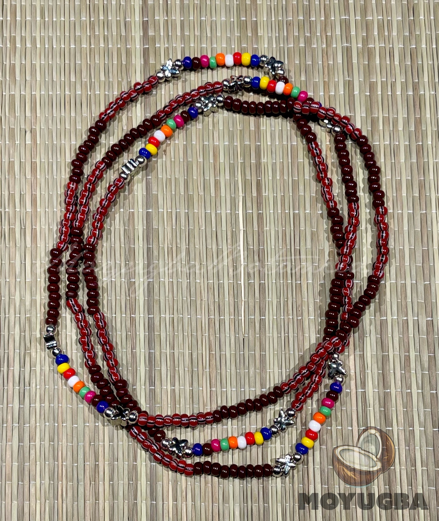 Orisha Oya Butterfly Charm Necklace/Collar/Eleke