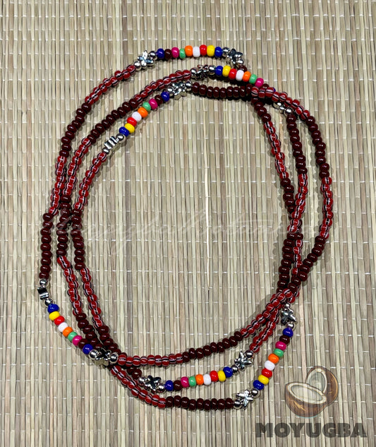 Orisha Oya Butterfly Charm Necklace/Collar/Eleke