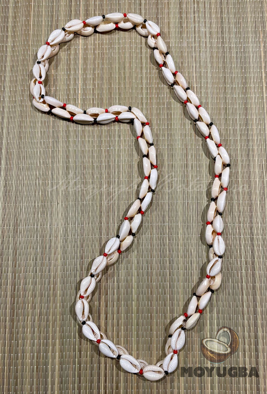 Eleggua Cowrie Shell Necklace/Collar - Santeria/Yoruba
