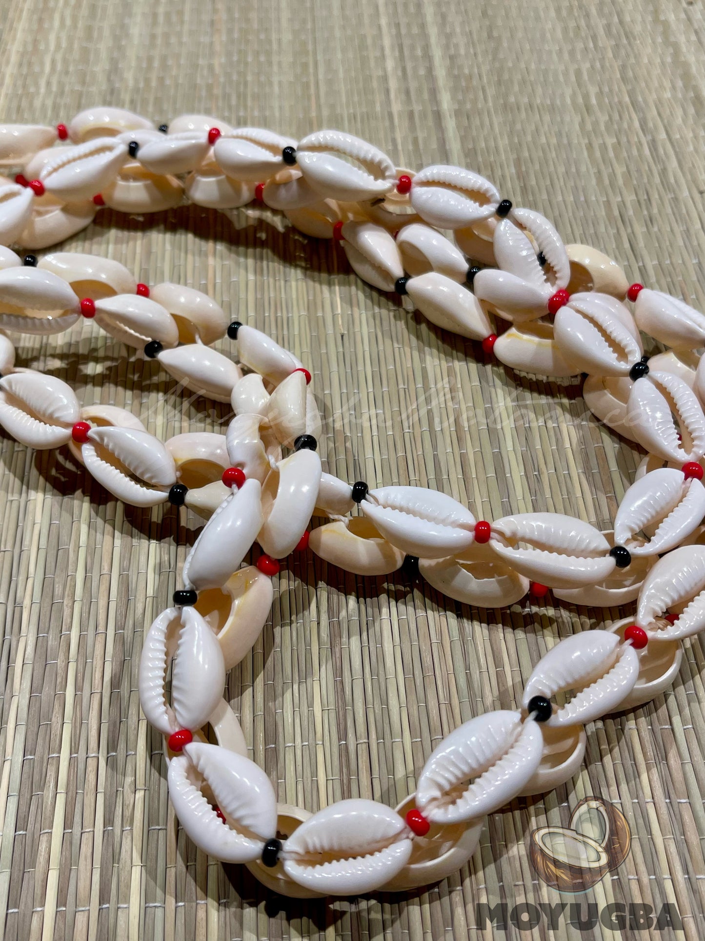 Eleggua Cowrie Shell Necklace/Collar - Santeria/Yoruba