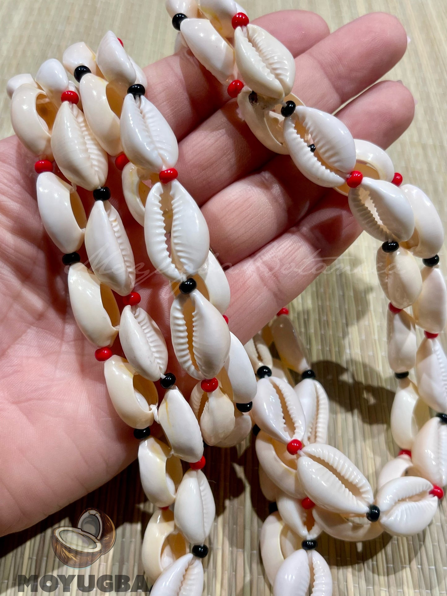 Eleggua Cowrie Shell Necklace/Collar - Santeria/Yoruba