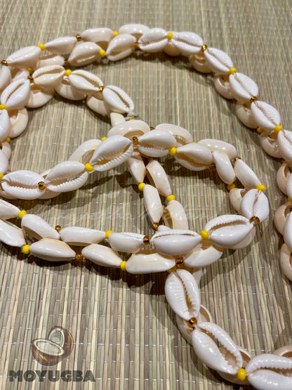 Oshun Cowrie Shell Necklace/Collar - Santeria/Yoruba