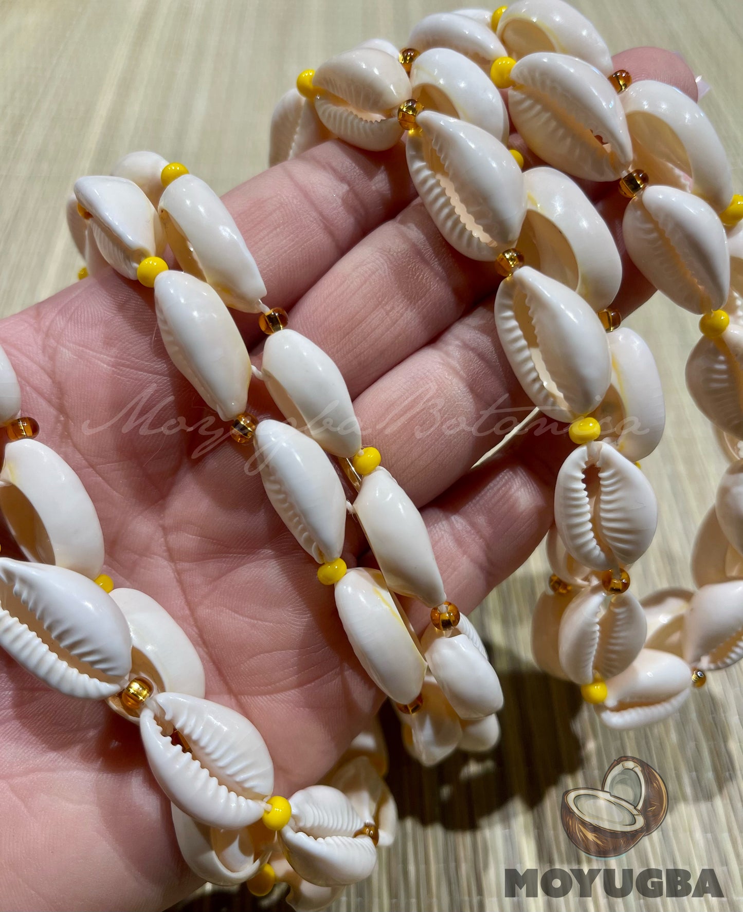 Oshun Cowrie Shell Necklace/Collar - Santeria/Yoruba