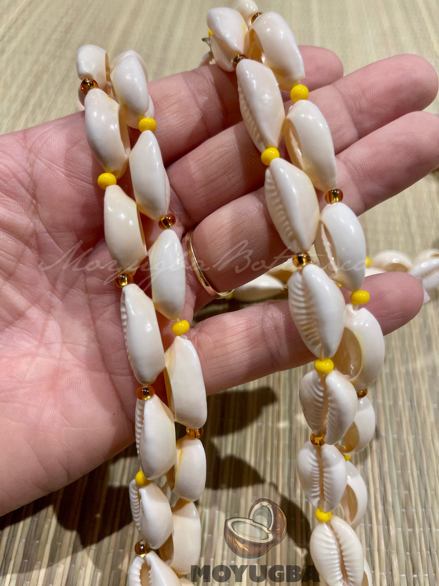 Oshun Cowrie Shell Necklace/Collar - Santeria/Yoruba