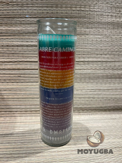 Road Opener Candles for Manifesting New Opportunities - 7 Day