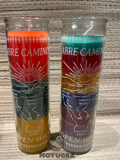 Road Opener Candles for Manifesting New Opportunities - 7 Day