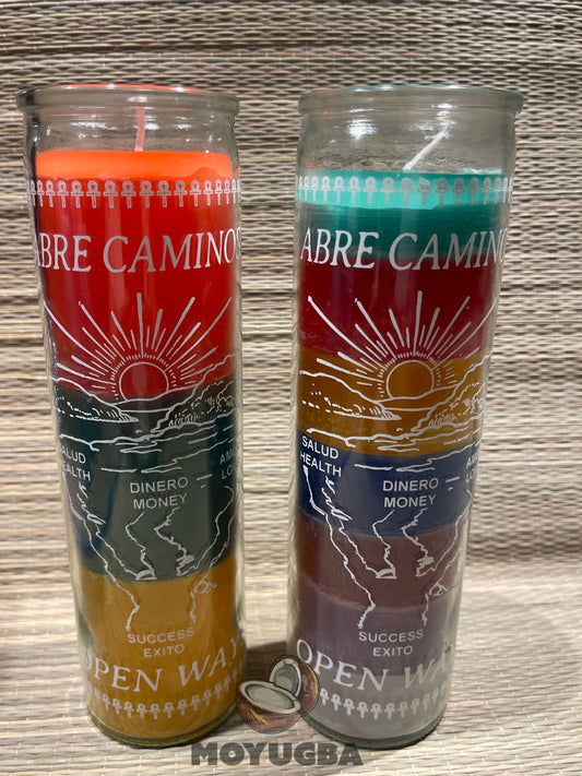 Road Opener Candles for Manifesting New Opportunities - 7 Day