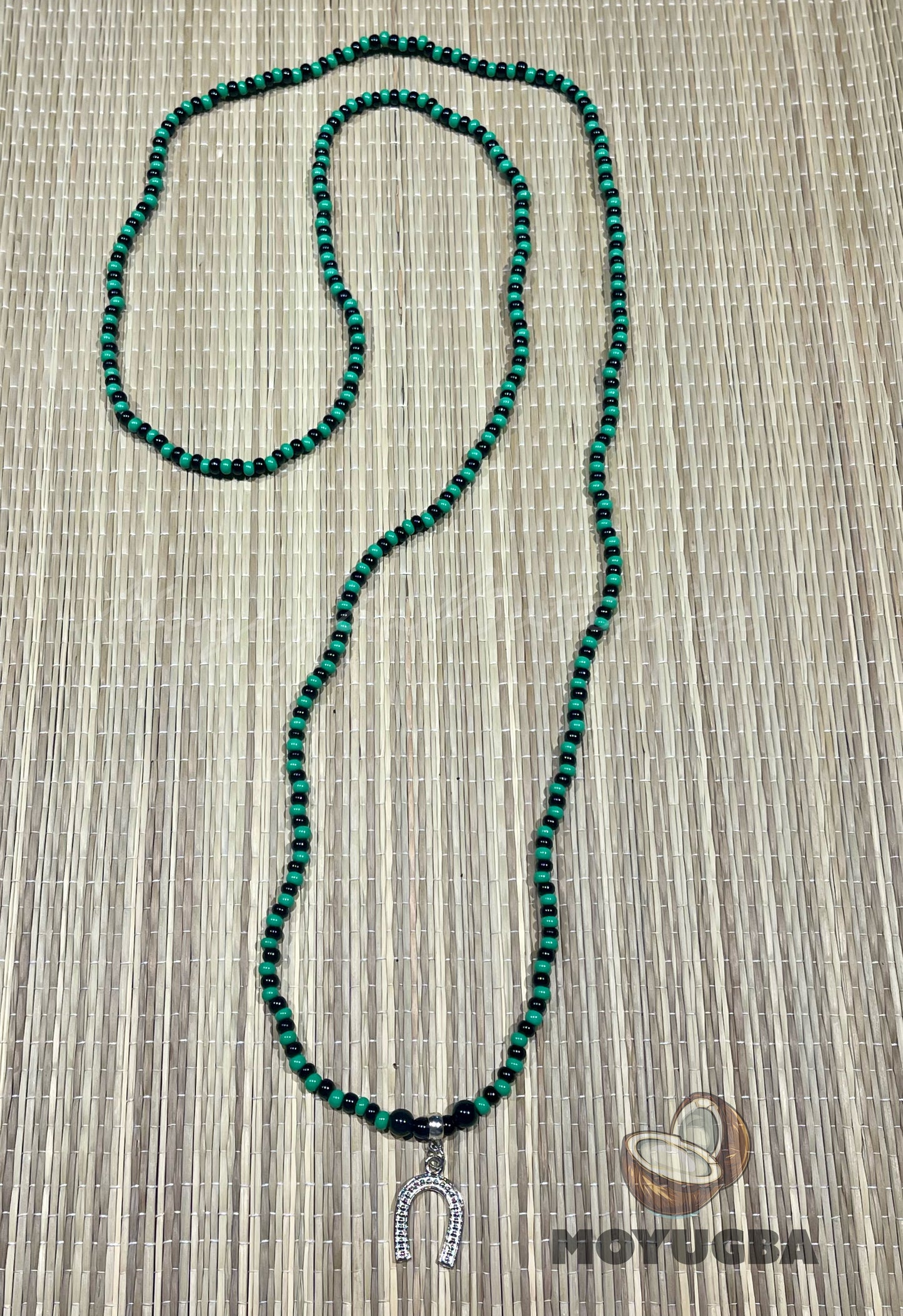 ORISHA OGGUN Necklace/Eleke/Collar - Horseshoe Pendent