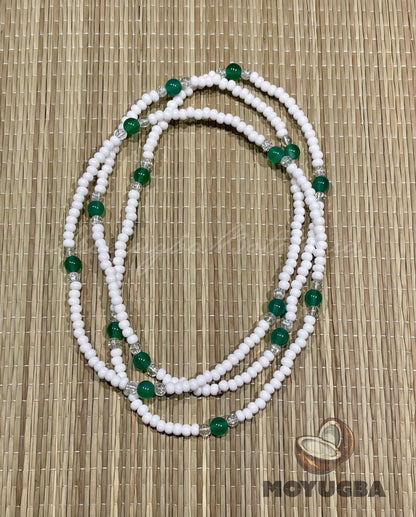 OBATALA ALAGUEMA Necklace/Eleke/Collar - Santeria/Yoruba