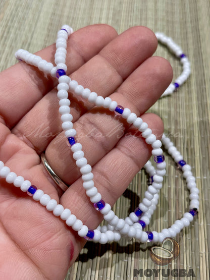 Traditional OBATALA OBAMORO Necklace/Eleke/Collar - Santeria/Yoruba