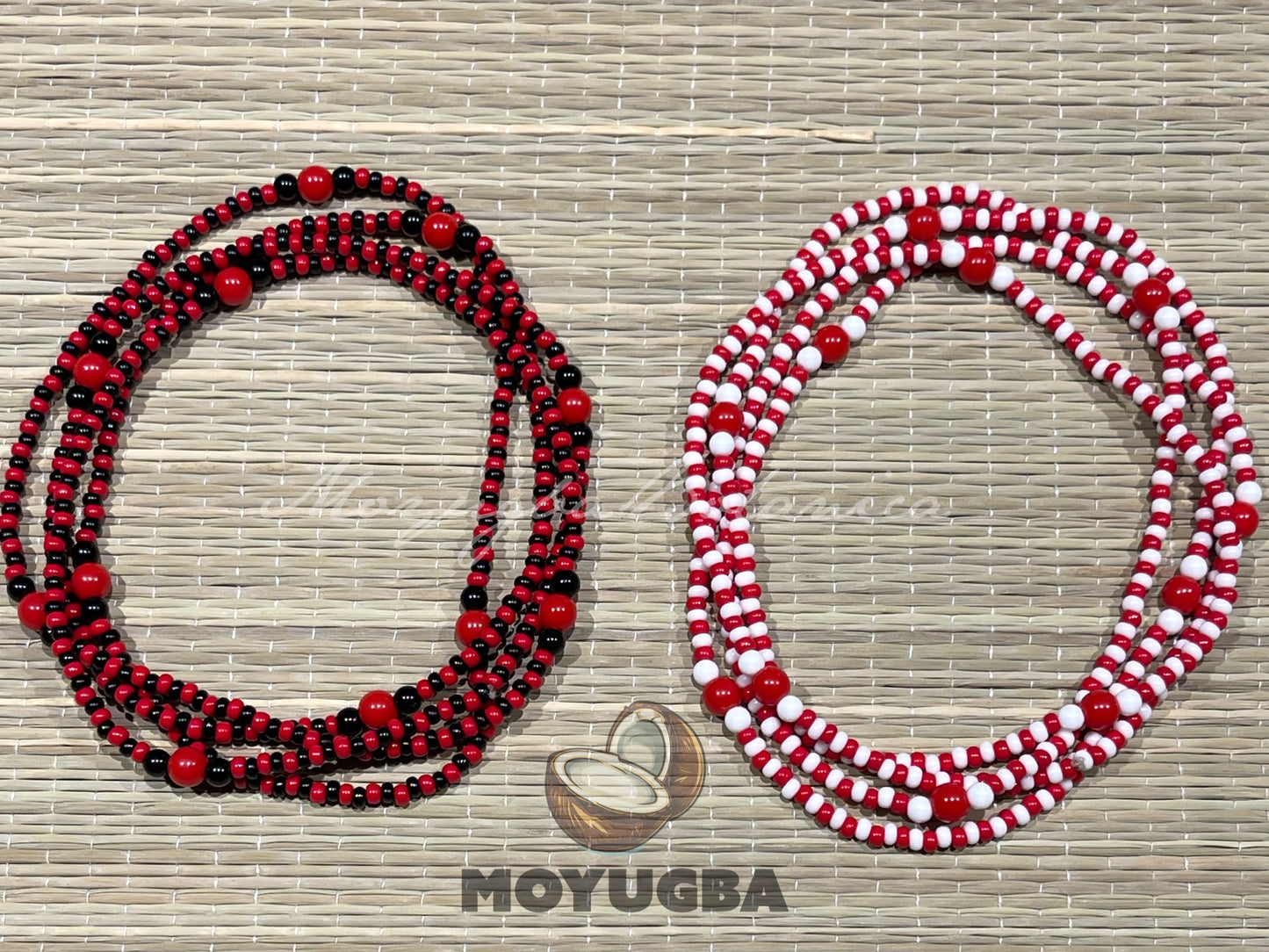 Eleggua - Shango - Collar/Eleke/Necklace - Small Size Beads