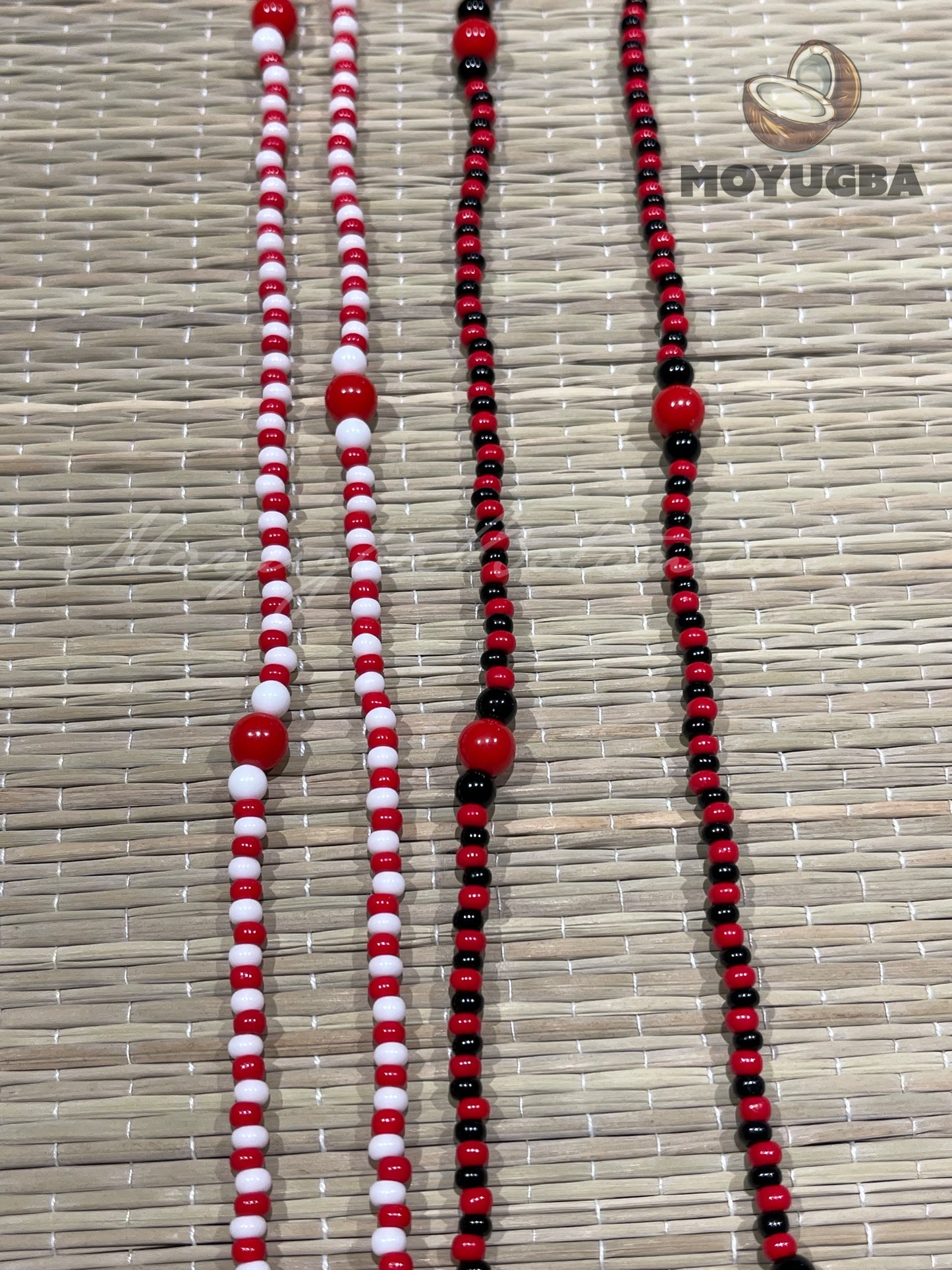 Eleggua - Shango - Collar/Eleke/Necklace - Small Size Beads