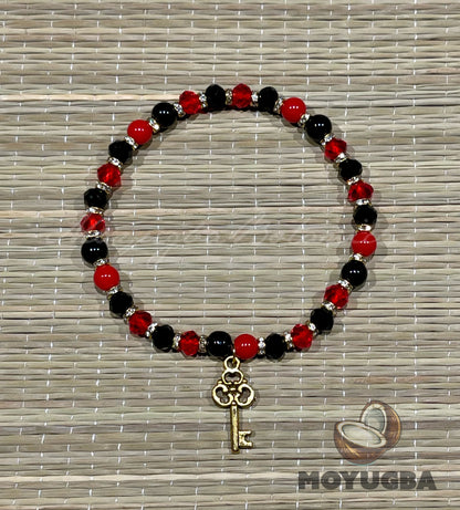 Orisha Bracelets with Charms - Eleggua, Shango, Obatala, Yemaya and Oshun