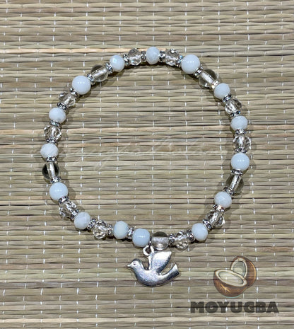 Orisha Bracelets with Charms - Eleggua, Shango, Obatala, Yemaya and Oshun