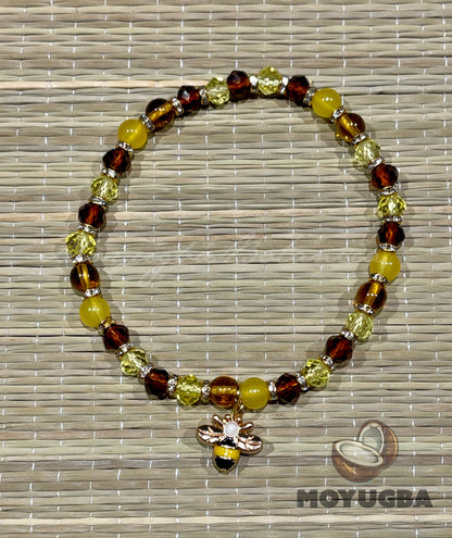 Orisha Bracelets with Charms - Eleggua, Shango, Obatala, Yemaya and Oshun