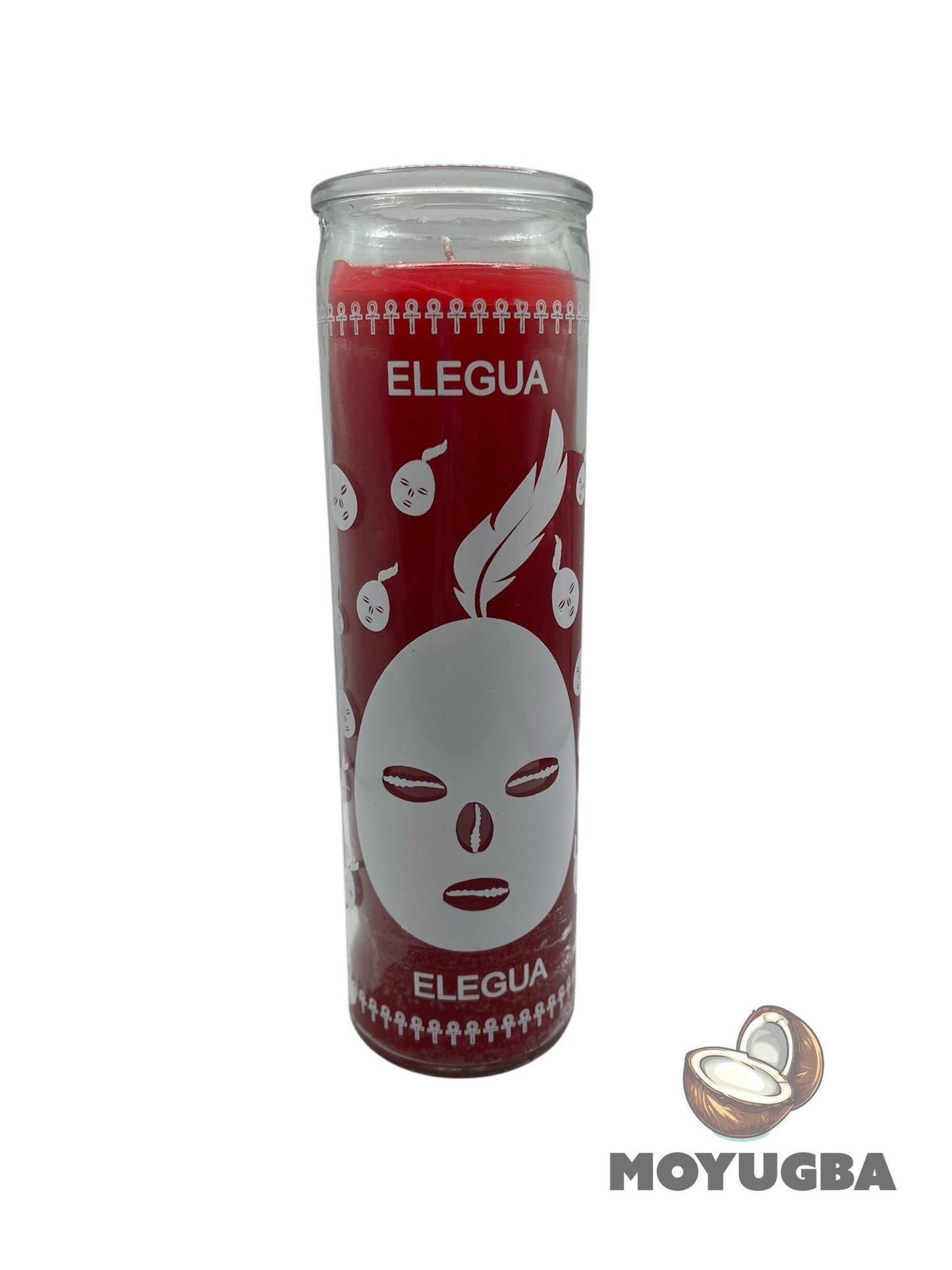 Eleggua Altar Candle for Spiritual Cleansing and Blessings - 7 day