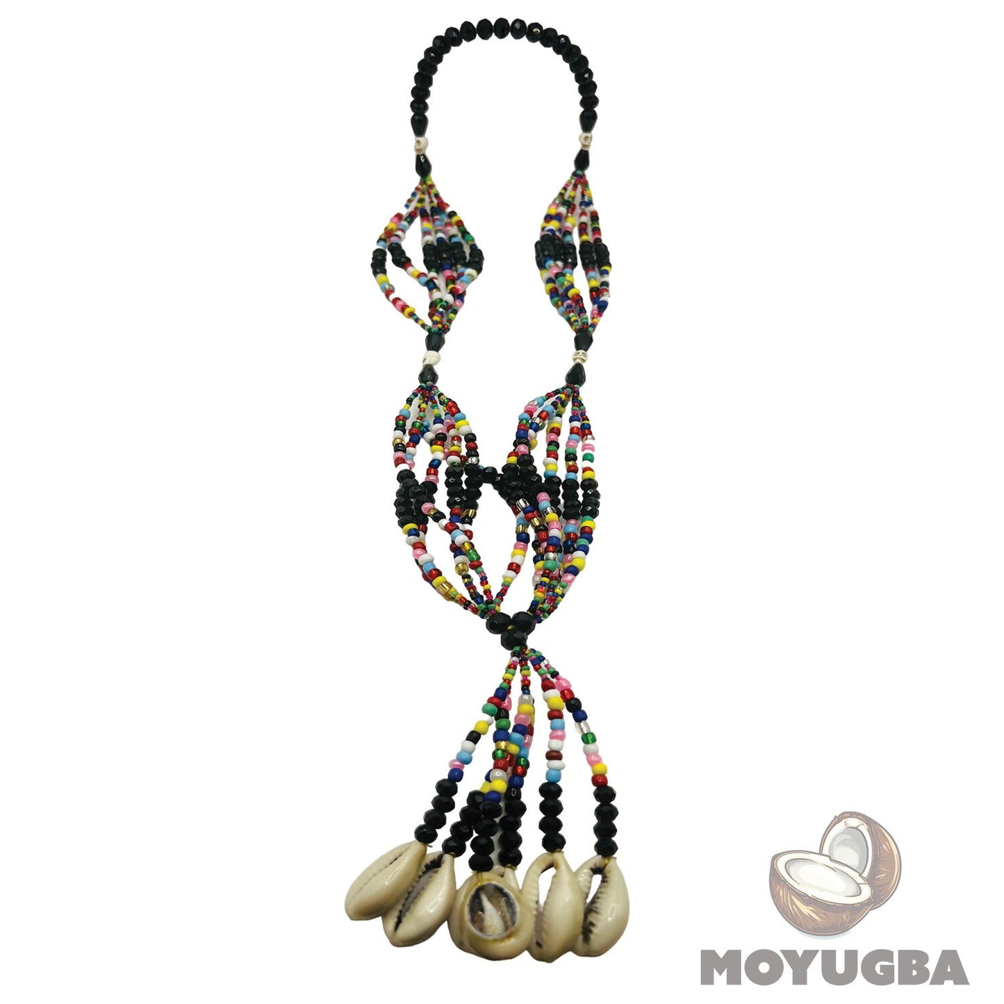 Medium Size Mazo - Different Orishas with Cowrie Shells