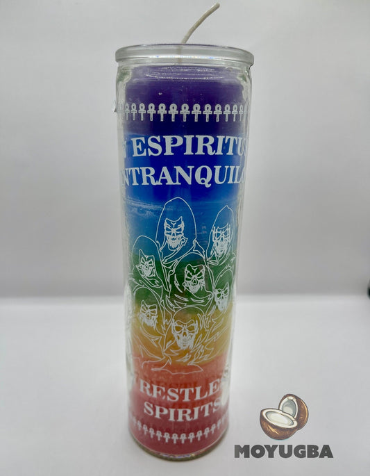 7 Restless Spirits Ritual Candle/7 Multi-Color - 7 Day