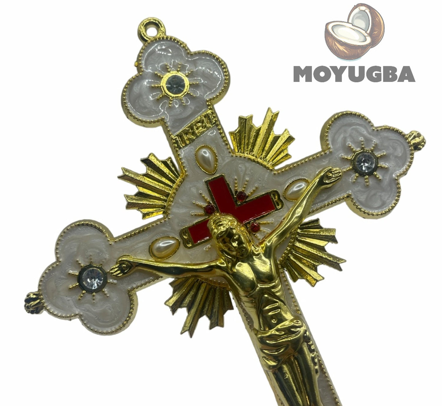 CRUCIFIX Metal Cross for Spiritual Altar - Boveda