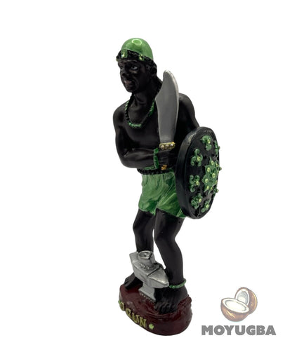 RHINESTONED -Small Orisha Statues for Home Altar Decor