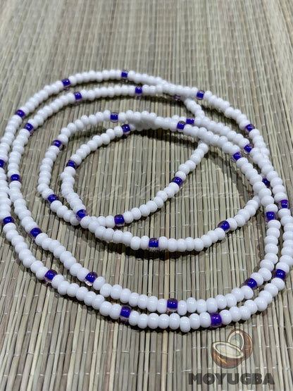Traditional OBATALA OBAMORO Necklace/Eleke/Collar - Santeria/Yoruba